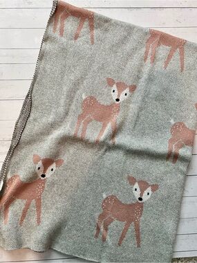 Frolic Kids Fawn Reversible Blanket
